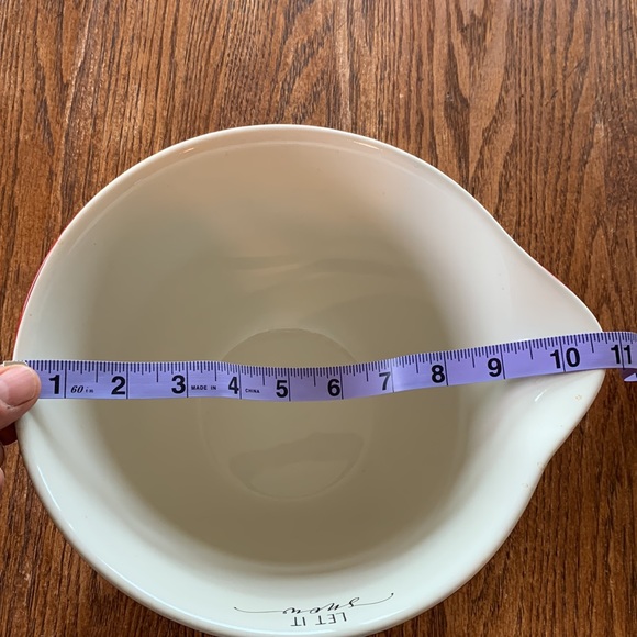 Large snowman mixing bowl - Picture 9 of 10